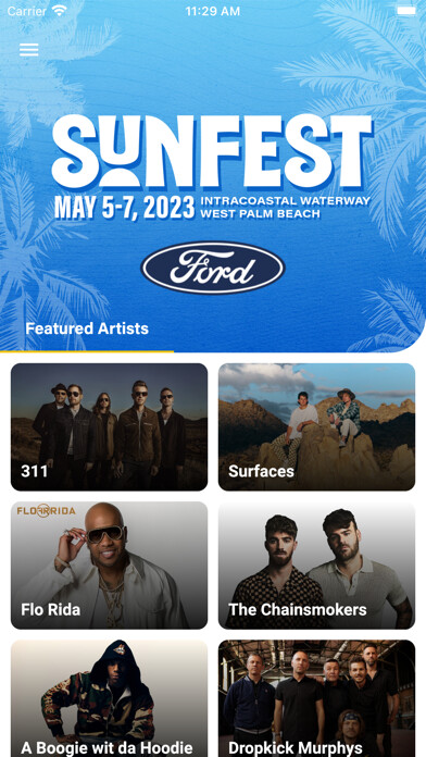 Emulate iPhone app SunFest Official using MyAndroid Emulate iPhone app SunFest Official using MyAndroid