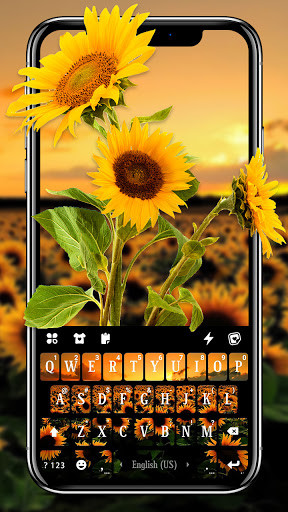 Run android online APK Sunflower Fields Theme from MyAndroid or emulate Sunflower Fields Theme using MyAndroid
