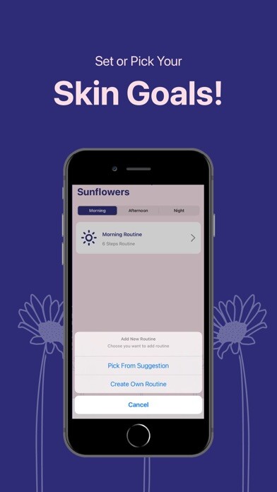Emulate iPhone app Sunflower: Skincare Reminder using MyAndroid Emulate iPhone app Sunflower: Skincare Reminder using MyAndroid