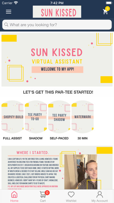 Emulate iPhone app Sun Kissed VA using MyAndroid Emulate iPhone app Sun Kissed VA using MyAndroid