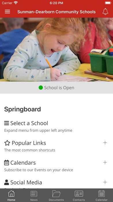 Emulate iPhone app Sunman-Dearborn Comm Schools using MyAndroid Emulate iPhone app Sunman-Dearborn Comm Schools using MyAndroid