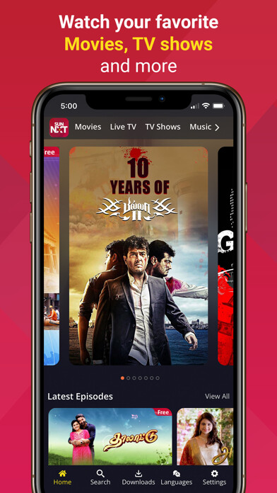 Emulate iPhone app Sun NXT : Live TV & Movies using MyAndroid Emulate iPhone app Sun NXT : Live TV & Movies using MyAndroid
