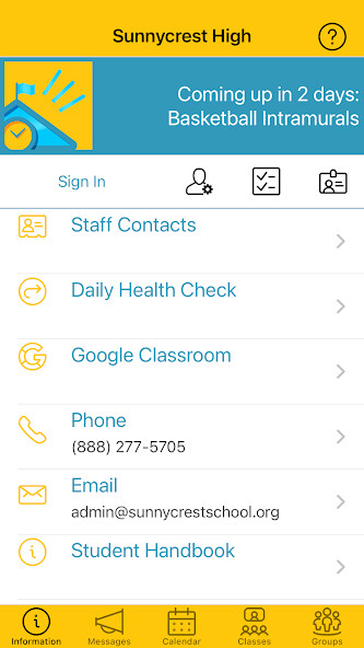 Run android online APK Sunnycrest High from MyAndroid or emulate Sunnycrest High using MyAndroid Run android online APK Sunnycrest High from MyAndroid or emulate Sunnycrest High using MyAndroid