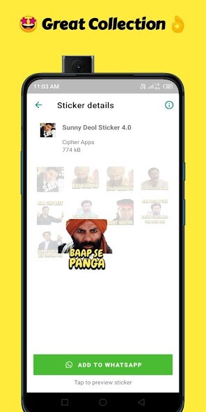 Run android online APK Sunny Deol Sticker for WA from MyAndroid or emulate Sunny Deol Sticker for WA using MyAndroid Run android online APK Sunny Deol Sticker for WA from MyAndroid or emulate Sunny Deol Sticker for WA using MyAndroid