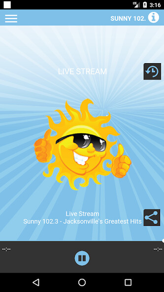 Emulate Android APK Sunny FM102.3