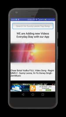 Emulate Android APK Sunny Leone-Video Songs
