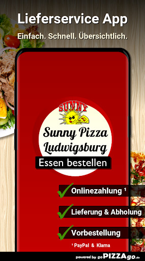 Run android online APK Sunny Pizzaservice Ludwigsburg from MyAndroid or emulate Sunny Pizzaservice Ludwigsburg using MyAndroid