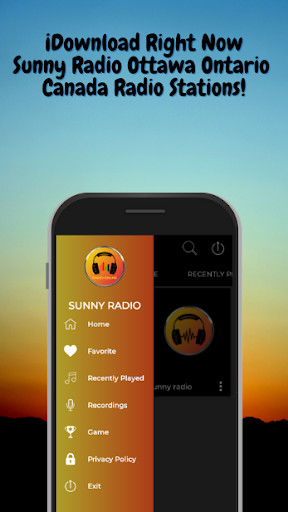 Run android online APK Sunny Radio Ottawa Ontario Canada Radio Stations from MyAndroid or emulate Sunny Radio Ottawa Ontario Canada Radio Stations using MyAndroid