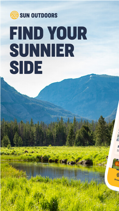 Emulate iPhone app Sun Outdoors: RVing & Camping using MyAndroid