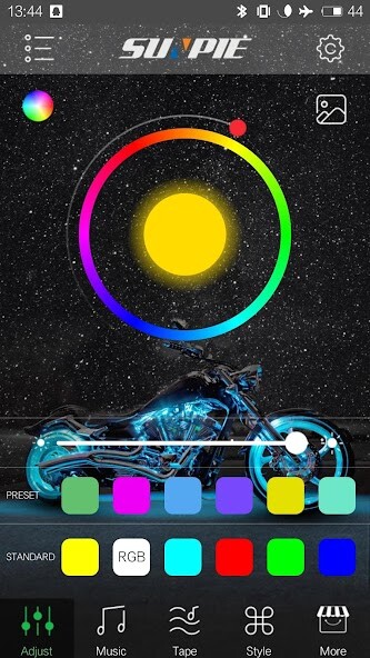 Run android online APK SUNPIE LED RGB Underbody Glow Rock Lights from MyAndroid or emulate SUNPIE LED RGB Underbody Glow Rock Lights using MyAndroid
