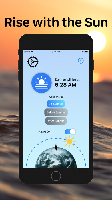 Emulate iPhone app Sunrise Alarm Pro using MyAndroid Emulate iPhone app Sunrise Alarm Pro using MyAndroid