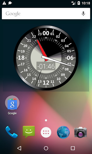 Run android online APK Sunrise Clock Widget from MyAndroid or emulate Sunrise Clock Widget using MyAndroid