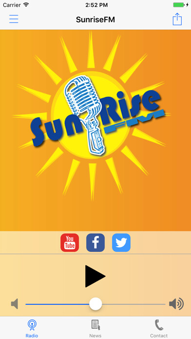 Emulate iPhone app SunriseFM using MyAndroid Emulate iPhone app SunriseFM using MyAndroid