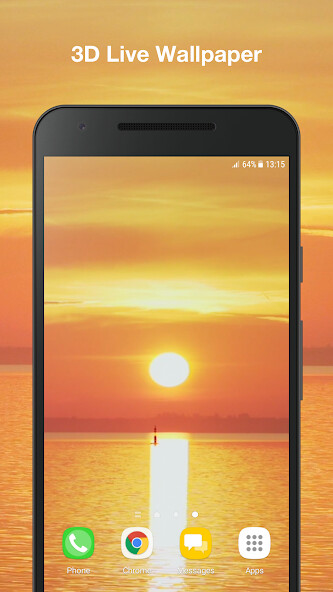 Emulate Android APK Sun Rise Live Wallpaper
