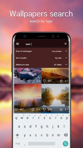 Run android online APK Sunrise Wallpapers 4K from MyAndroid or emulate Sunrise Wallpapers 4K using MyAndroid