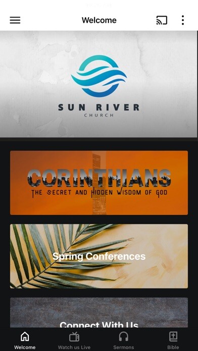 Emulate iPhone app Sun River Church using MyAndroid Emulate iPhone app Sun River Church using MyAndroid