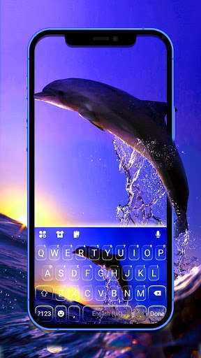 Run android online APK Sunset Dolphin Keyboard Background from MyAndroid or emulate Sunset Dolphin Keyboard Background using MyAndroid