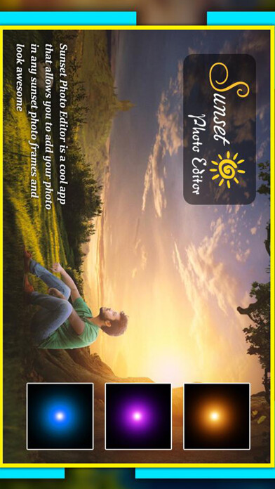 Emulate iPhone app Sunset Photo Editor using MyAndroid Emulate iPhone app Sunset Photo Editor using MyAndroid