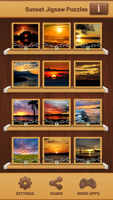 Emulate iPhone app Sunset Puzzle Game - Nature Picture Jigsaw Puzzles using MyAndroid Emulate iPhone app Sunset Puzzle Game - Nature Picture Jigsaw Puzzles using MyAndroid