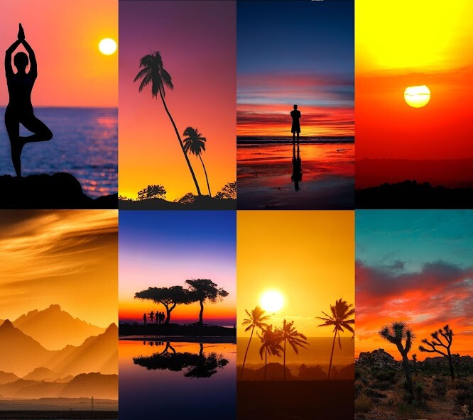 Run android online APK Sunset View Wallpaper from MyAndroid or emulate Sunset View Wallpaper using MyAndroid