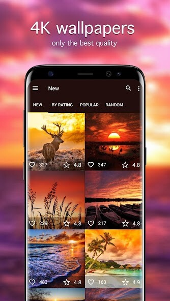 Run android online APK Sunset Wallpapers PRO from MyAndroid or emulate Sunset Wallpapers PRO using MyAndroid