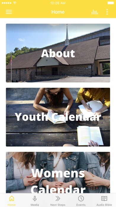 Emulate iPhone app Sunshine Free Will Baptist using MyAndroid Emulate iPhone app Sunshine Free Will Baptist using MyAndroid