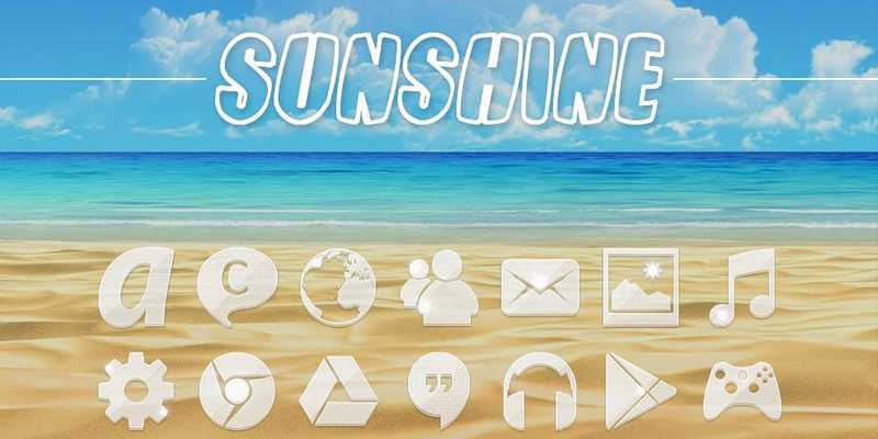 Emulate Android APK Sunshine - Solo Launcher Theme