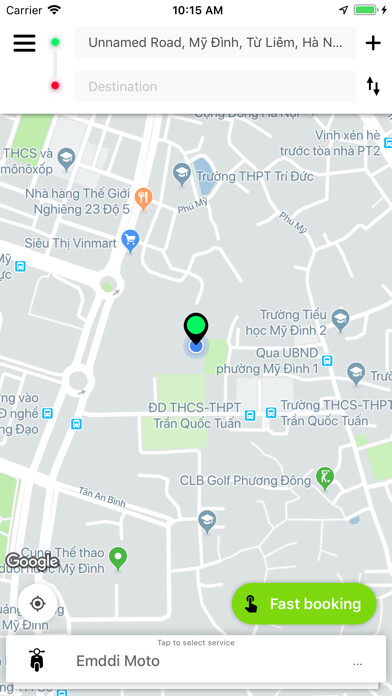 Emulate iPhone app SunTaxi Group using MyAndroid