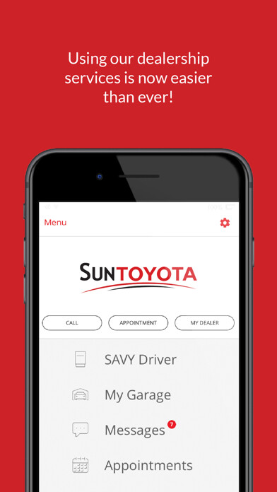 Emulate iPhone app Sun Toyota App using MyAndroid Emulate iPhone app Sun Toyota App using MyAndroid