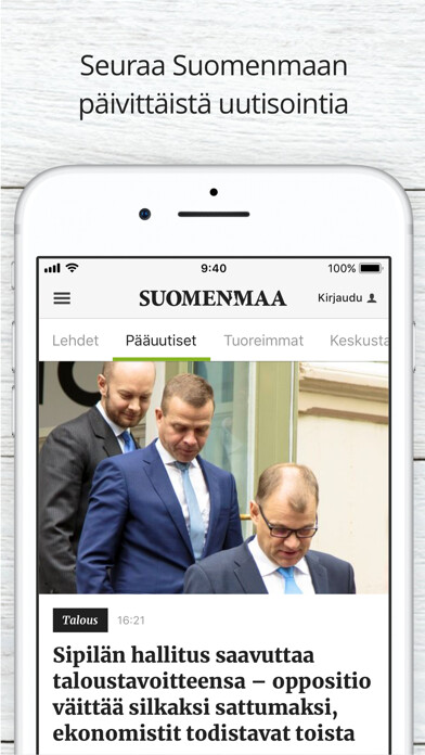 Emulate iPhone app Suomenmaa using MyAndroid Emulate iPhone app Suomenmaa using MyAndroid
