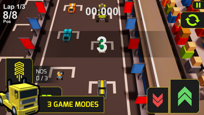 Emulate iPhone app Super 23 Racing Mobile using MyAndroid
