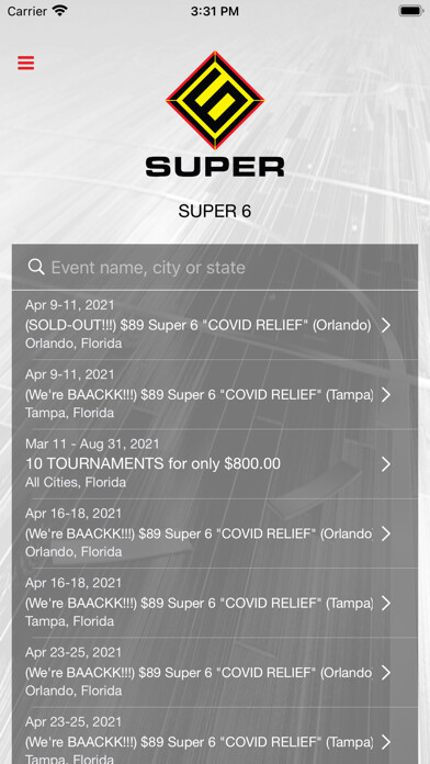 Emulate iPhone app Super 6 using MyAndroid
