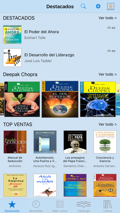 Emulate iPhone app Superación Personal - Libros y Audiolibros using MyAndroid Emulate iPhone app Superación Personal - Libros y Audiolibros using MyAndroid