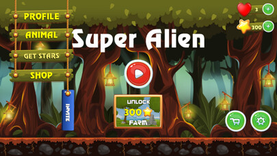 Emulate iPhone app Super Alien - Edless Arcade Adventure using MyAndroid