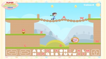 Emulate iPhone app Super Alphabet Adventure Kids - Fun Platform Game using MyAndroid Emulate iPhone app Super Alphabet Adventure Kids - Fun Platform Game using MyAndroid
