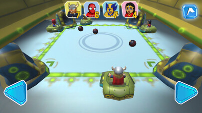 Emulate iPhone app Super Amusement Bumper Car using MyAndroid