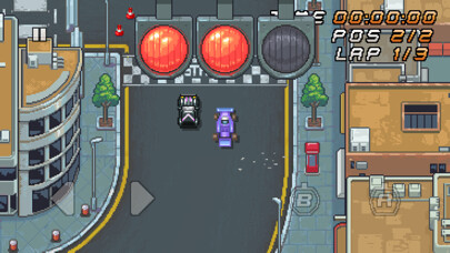 Emulate iPhone app Super Arcade Racing using MyAndroid