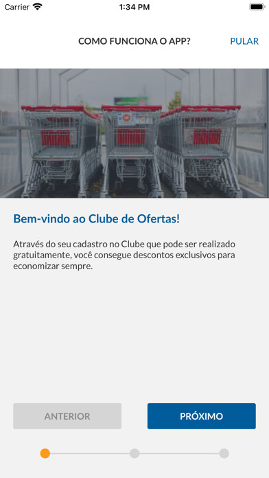 Emulate iPhone app Super Atacado Cristal using MyAndroid