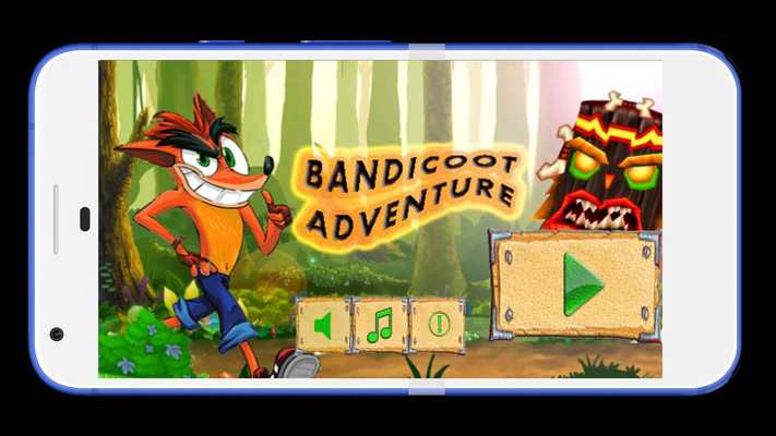 Emulate Android APK super bandicoot: adventure  run jungle