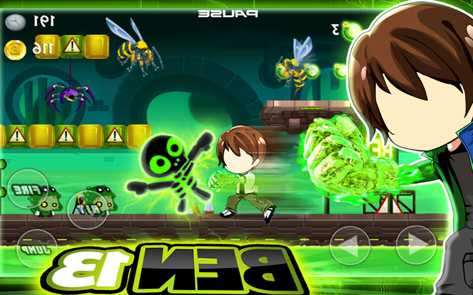 Run android online APK Super Ben War Galaxy Omnitrix from MyAndroid or emulate Super Ben War Galaxy Omnitrix using MyAndroid