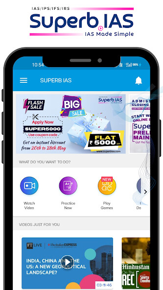 Run android online APK Superb IAS from MyAndroid or emulate Superb IAS using MyAndroid Run android online APK Superb IAS from MyAndroid or emulate Superb IAS using MyAndroid
