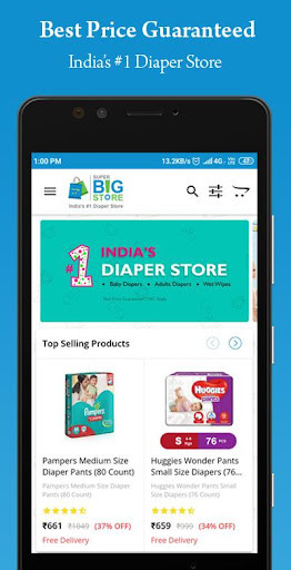 Run android online APK Super Big Store - Diaper Store from MyAndroid or emulate Super Big Store - Diaper Store using MyAndroid Run android online APK Super Big Store - Diaper Store from MyAndroid or emulate Super Big Store - Diaper Store using MyAndroid