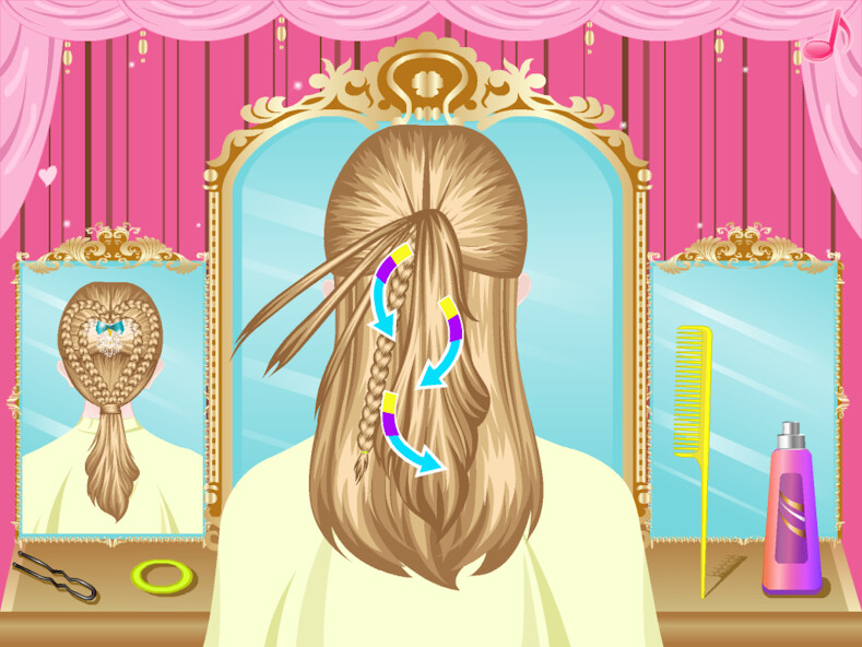 Emulate Android APK Super Braid Hairdresser HD
