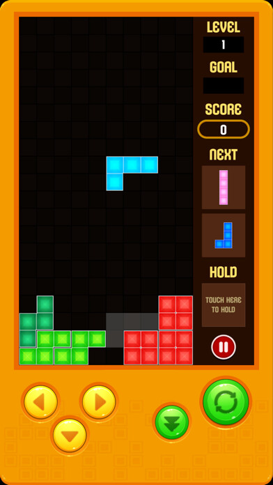 Emulate iPhone app Super Brick Challenge using MyAndroid