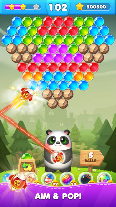 Emulate iPhone app Super Bubble Shooter 2 using MyAndroid Emulate iPhone app Super Bubble Shooter 2 using MyAndroid