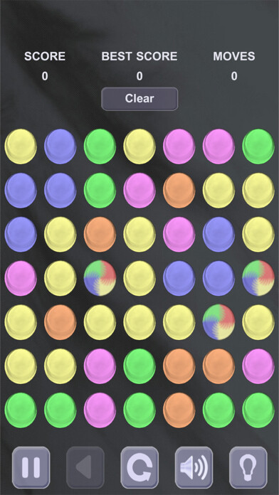 Emulate iPhone app Super Bubbles using MyAndroid