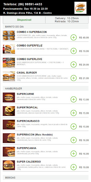 Run android online APK SuperBurger - Piripiri from MyAndroid or emulate SuperBurger - Piripiri using MyAndroid