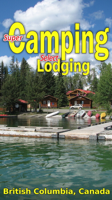 Emulate iPhone app Super Camping British Columbia using MyAndroid