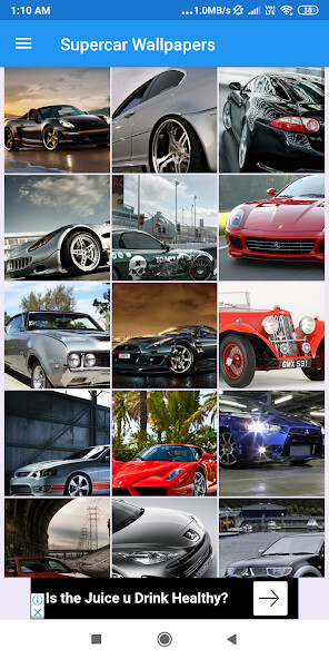 Run android online APK Supercar HD Wallpapers from MyAndroid or emulate Supercar HD Wallpapers using MyAndroid