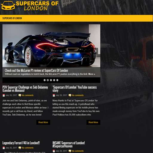 Run android online APK SuperCars Of London from MyAndroid or emulate SuperCars Of London using MyAndroid